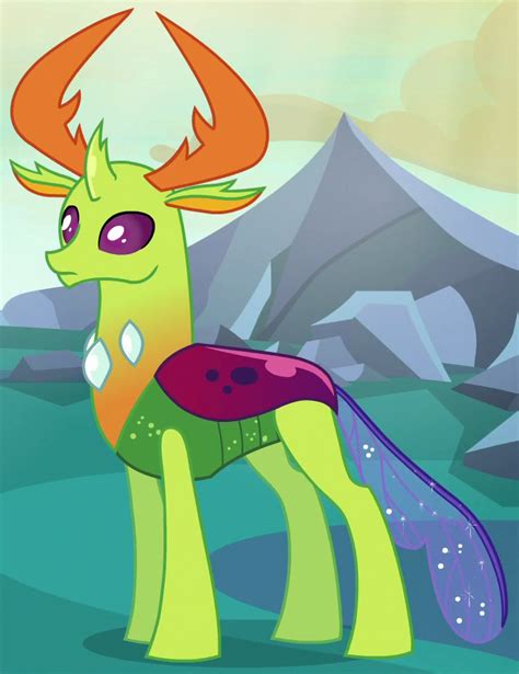 The seventh main character, Spike, acts as a foil to. . Thorax from my little pony